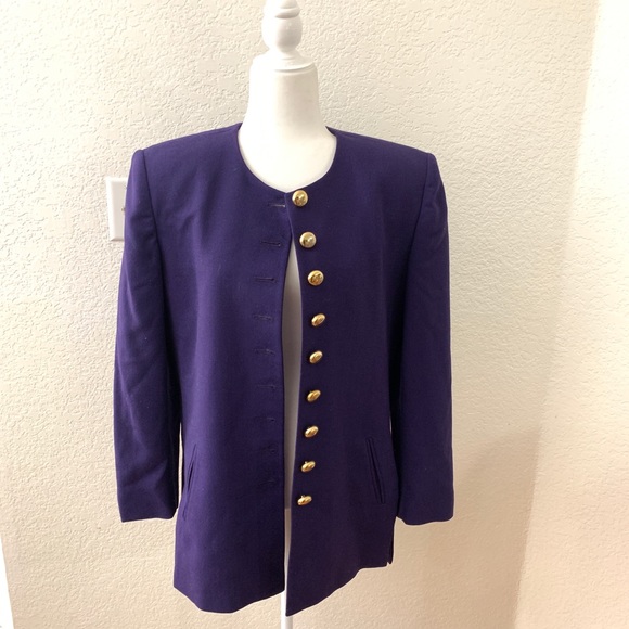Vintage Christian Dior Jacket With Gold Hardware - Picture 2 of 9